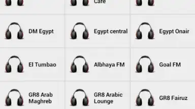 Captura de tela de Egyptian Radio 6