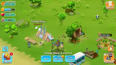 Captura de tela de Talking Tom Camp 8