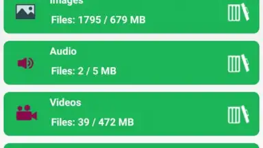 Captura de tela de Fast WhatsApp Cleaner 3
