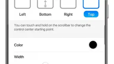 Captura de tela de Control Center iOS 18 - Easy iOS Control Center 3