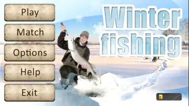 Captura de tela de Winter Fishing 3D 2