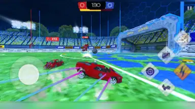 Captura de tela de Rocket Soccer Derby 10