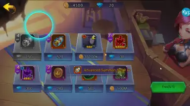 Captura de tela de Tap Heroes: Clicker War 5