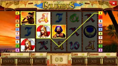 Captura de tela de Columbus Deluxe slot 2