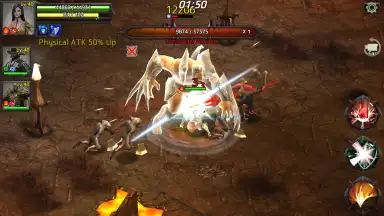 Captura de tela de Ultimate Heroes 5