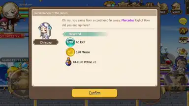 Captura de tela de Pocket MapleStory 7