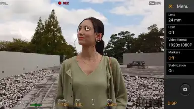 Captura de tela de Videography Pro 5