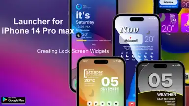 Captura de tela de iPhone 14 Pro Max Launcher 2