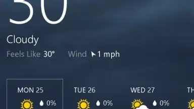 Captura de tela de MSN Weather - Forecast and Maps 8