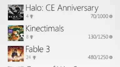 Captura de tela de My Xbox LIVE 4