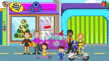 Captura de tela de My Town: Cars 4