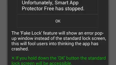 Captura de tela de Smart App Lock 3