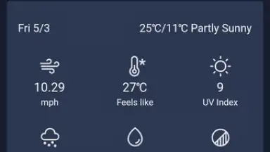 Captura de tela de Daily Forecast 3