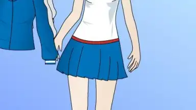 Captura de tela de anime-dress-em-up 3