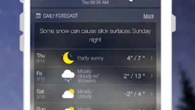 Captura de tela de Weather Forecast: Live Weather 7