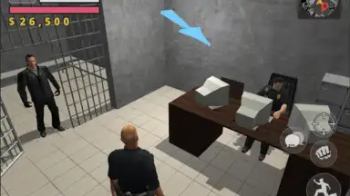 Captura de tela de Police Cop Simulator. Gang War 1