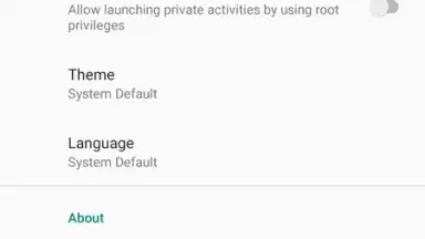 Captura de tela de Activity Launcher 5