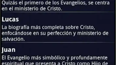 Captura de tela de Santa Biblia Reina Valera 1960 3