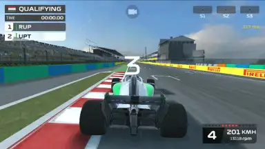 Captura de tela de F1 Mobile Racing 2