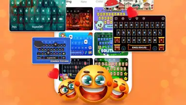 Captura de tela de Emoji Keyboard Fonts & Themes 2