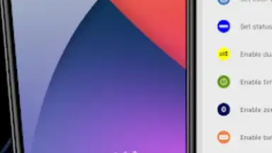 Captura de tela de iCenter iOS 17: X - Status Bar 2
