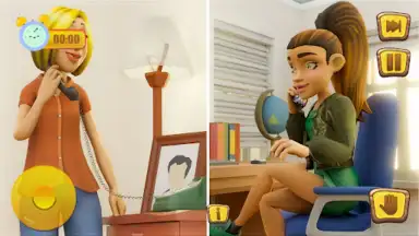 Captura de tela de Twins Baby Mother Daycare Game 2