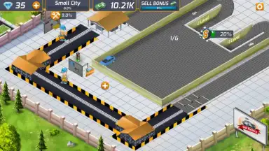 Captura de tela de Idle Car Factory 3
