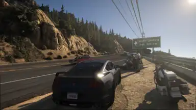 Captura de tela de Real Car Driving Racing Games 1