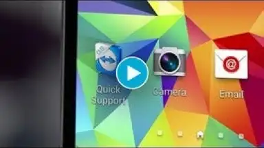Captura de tela de TeamViewer QuickSupport 1