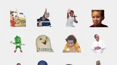 Captura de tela de Brazil Funny Memes - Stickers Whatsapp 1