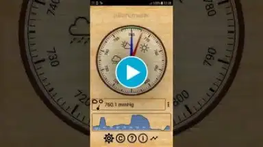 Captura de tela de mu Barometer 1