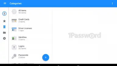 Captura de tela de 1Password 1