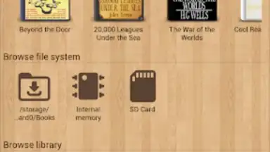 Captura de tela de Cool Reader GL 4