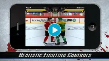 Captura de tela de Hockey Fight Lite 1