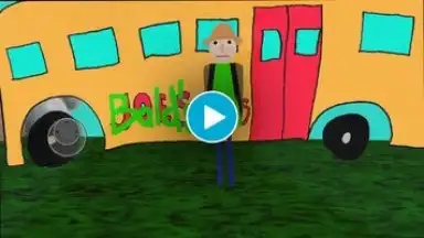 Captura de tela de Baldi's Basics - Field Trip game 1