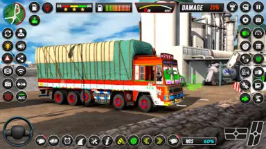 Captura de tela de Indian Truck Cargo Lorry Games 1