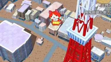 Captura de tela de Yokai Watch World 4