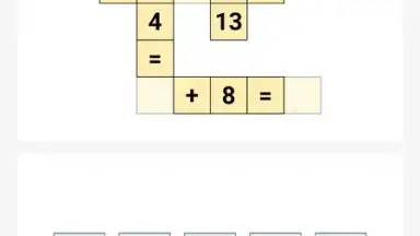 Captura de tela de Cross Math 1