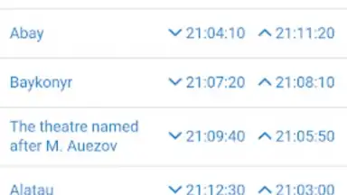 Captura de tela de Метрополитен города Алматы 2
