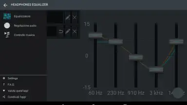 Captura de tela de Headphones Equalizer 5