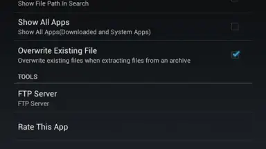 Captura de tela de SD Card Manager 12