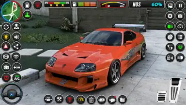 Captura de tela de US Car Driving City Car Game 4