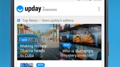 Captura de tela de upday for Samsung 1
