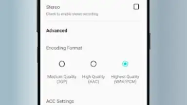 Captura de tela de Titanium Recorder 3