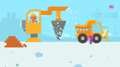 Captura de tela de Sago Mini Holiday Trucks and Diggers 9