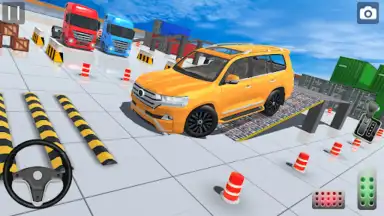 Captura de tela de Real Euro Truck Parking Games 2