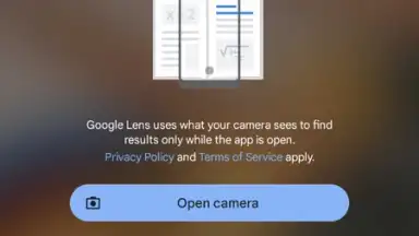 Captura de tela de Google App 11