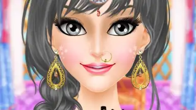 Captura de tela de Indian Girl Wedding Salon- Indian Bride 2