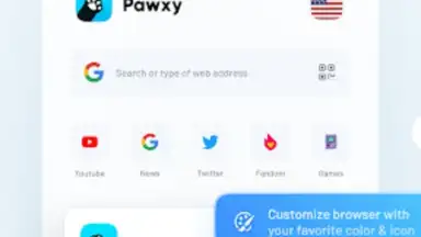 Captura de tela de Pawxy: Private VPN Browser 8