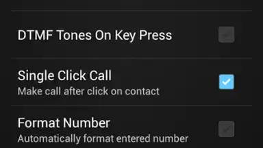 Captura de tela de KitKat Dialer 1
